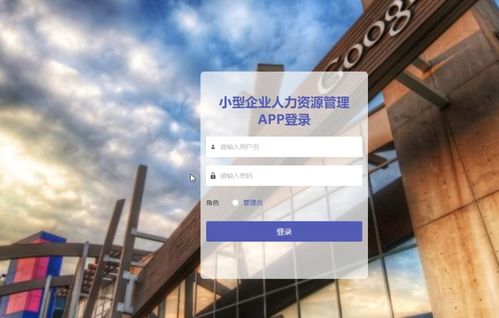 基于微信小程序的小型企業(yè)人力資源管理小程序 計算機畢業(yè)設計